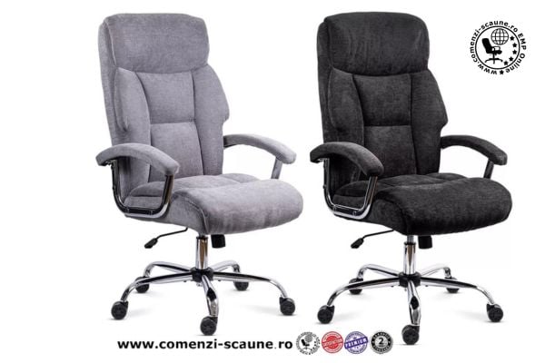 Scaune de birou Office 709 din stofă cu șezut pe arcuri – confort și rezistență CS 1